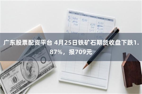 广东股票配资平台 4月25日铁矿石期货收盘下跌1.87%，报709元