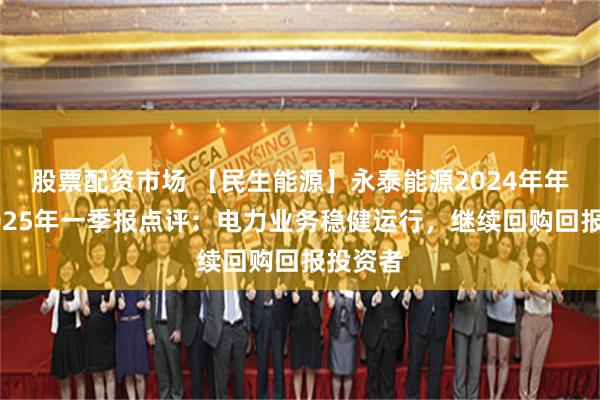 股票配资市场 【民生能源】永泰能源2024年年报与2025年一季报点评：电力业务稳健运行，继续回购回报投资者